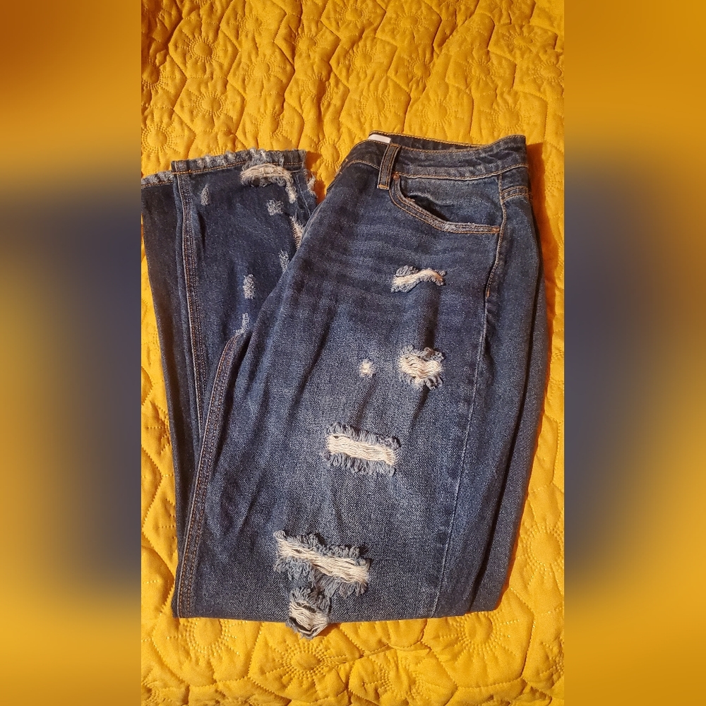 KANCAN WOMEN ANKLE LENGHT JEANS